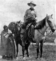 Frank E. Webner, jezdec Pony Express, rok 1861. Zdroj: Wikipedie